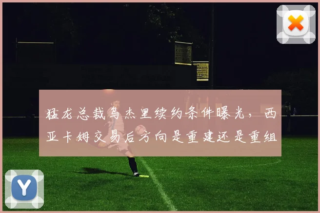 猛龙总裁乌杰里续约条件曝光,西亚卡姆交易后方向是重建还是重组?